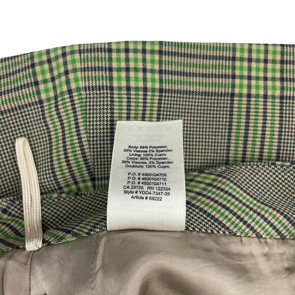 WILFRED Aritzia Renee Mini Skirt A-Line Skirt Sz 6 Plaid - Picture 6 of 7